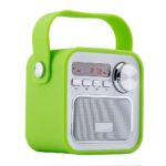 Vooki Bluetooth Lautsprecher mit Radio farbe grün