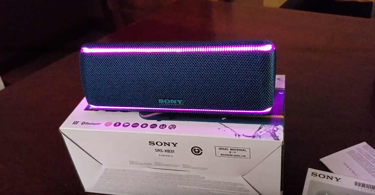 Sony SRS-XB 31 im Test: Kraftvoller Lautsprecher mit tollem Sound und netten Features