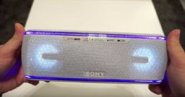 Sony-SRS-XB-41-Bluetooth-Lautsprecher-Farbe-Silber