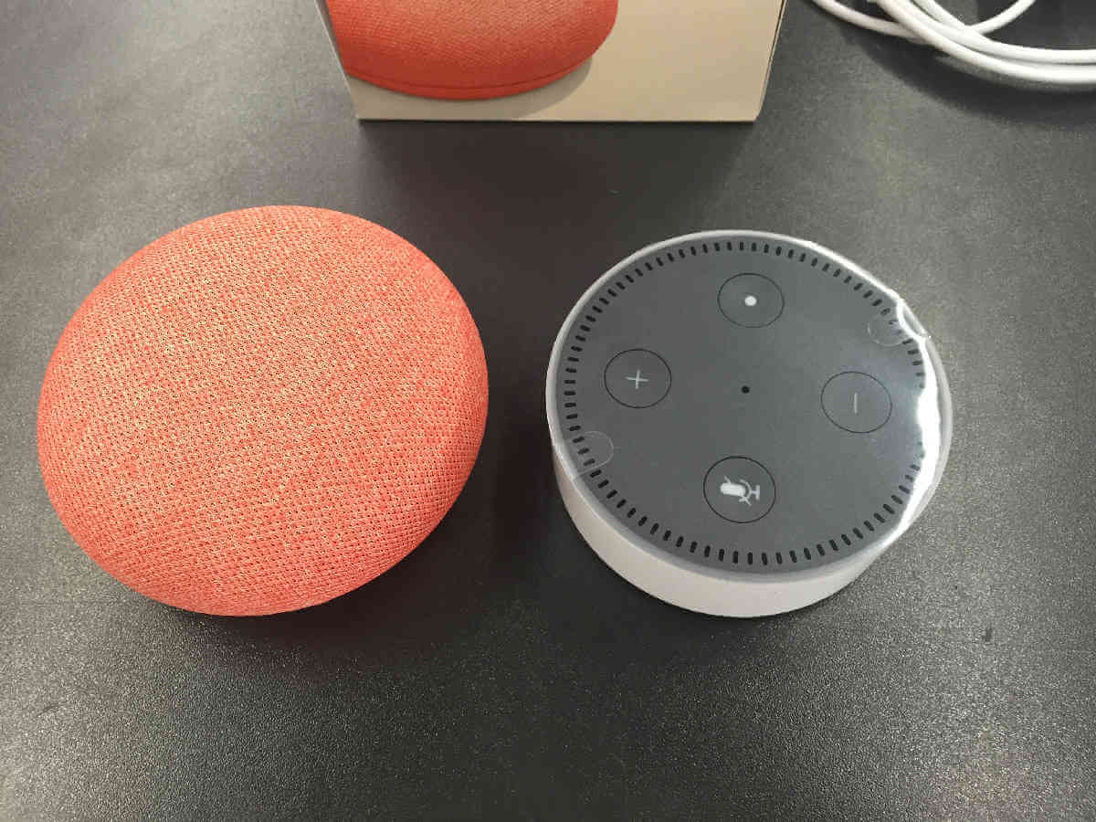 Amazon Echo Dot 2 und Google Home Mini im Vergleich