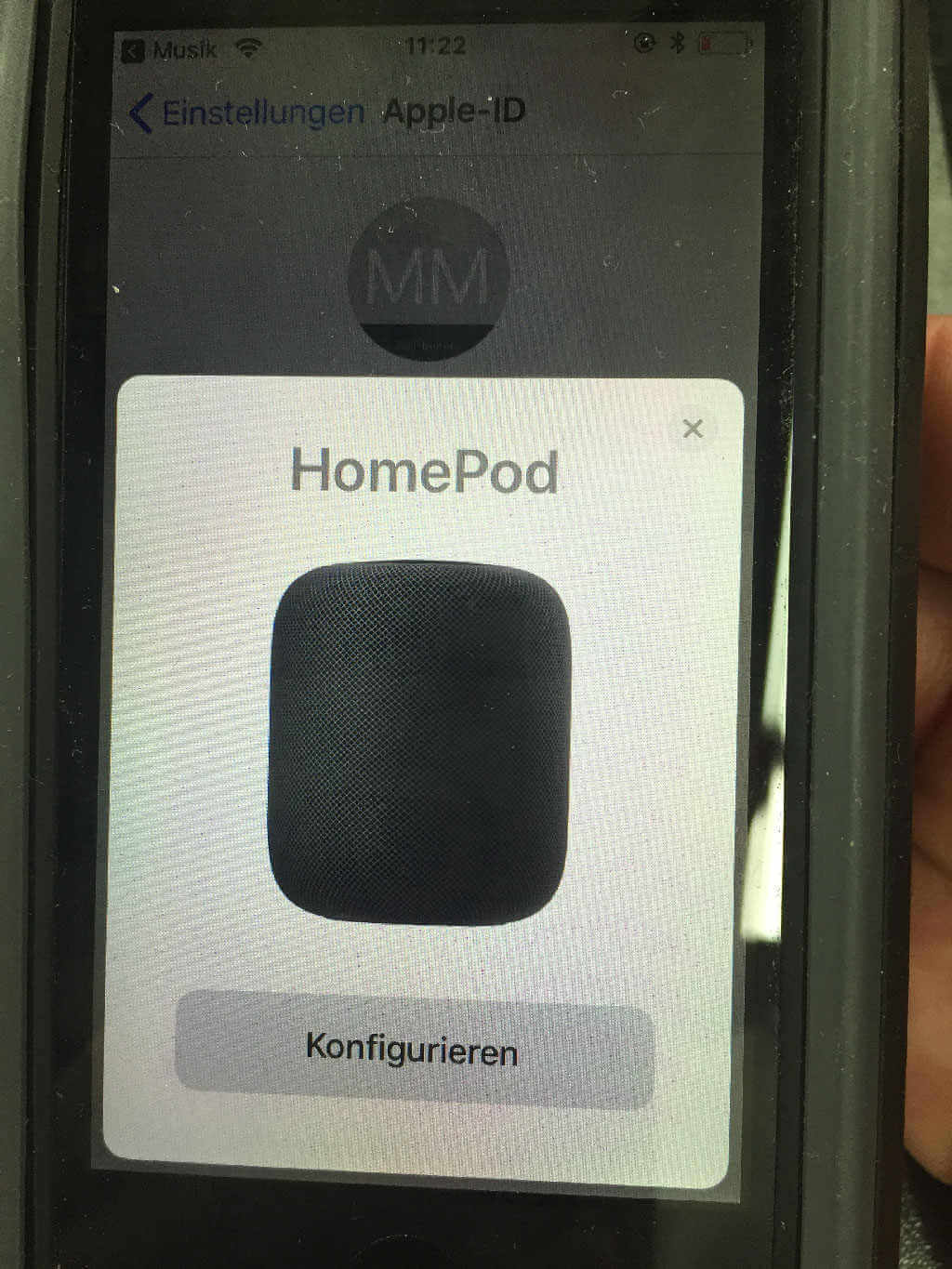 Apple HomePod Einrichten