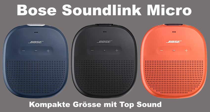 Bose Soundlink Micro im Test: Kleiner Bluetooth Lautsprecher mit großem Klang