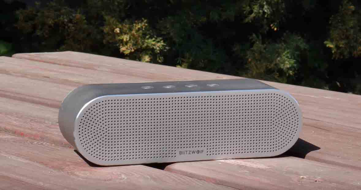 BlitzWolf BW-AS1 im Test: Aluminiumlagierter Bluetooth Lautsprecher mit Top Sound